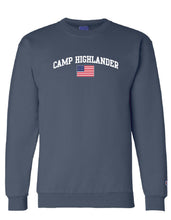Load image into Gallery viewer, Flag Champion Crewneck in Navy

