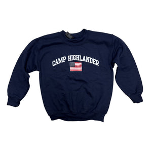 Youth American Flag Crewneck