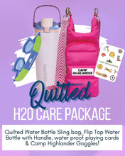 Load image into Gallery viewer, Pink Quilted H2O Care Package
