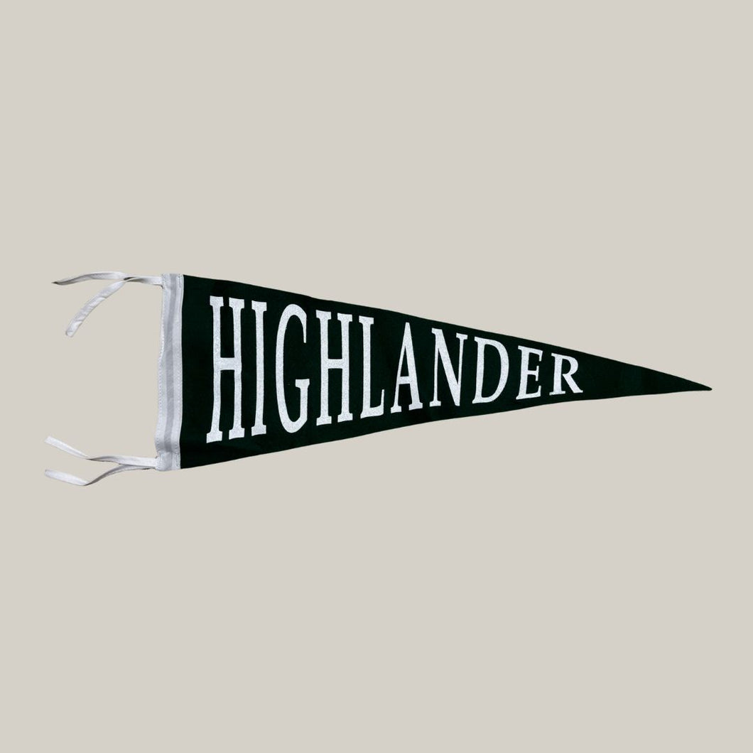 Highlander Felt Pennant