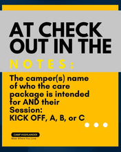 Load image into Gallery viewer, Boys Camp Care Package
