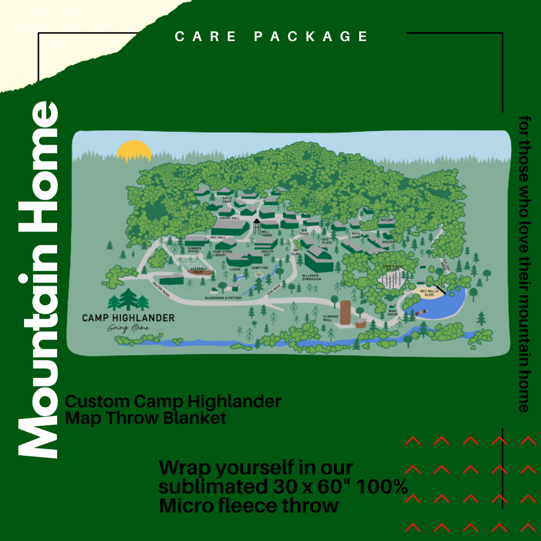 Mountain Home Throw Care Package