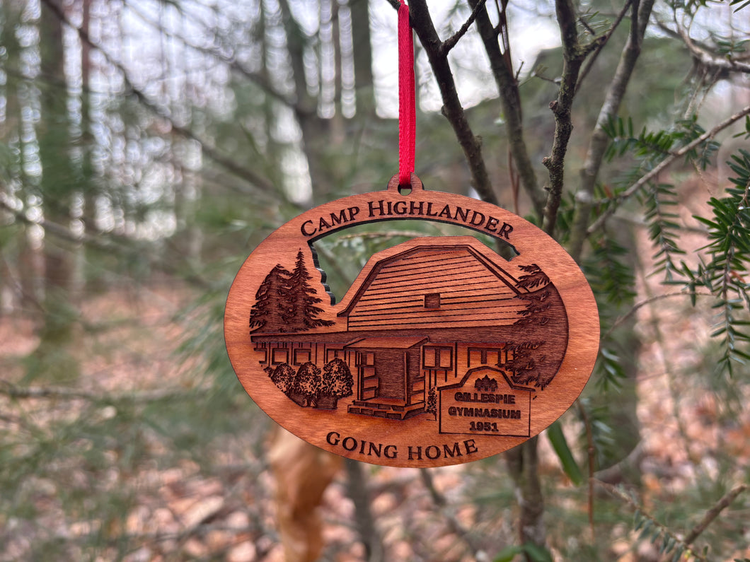 Gillespie Gymnasium Ornament