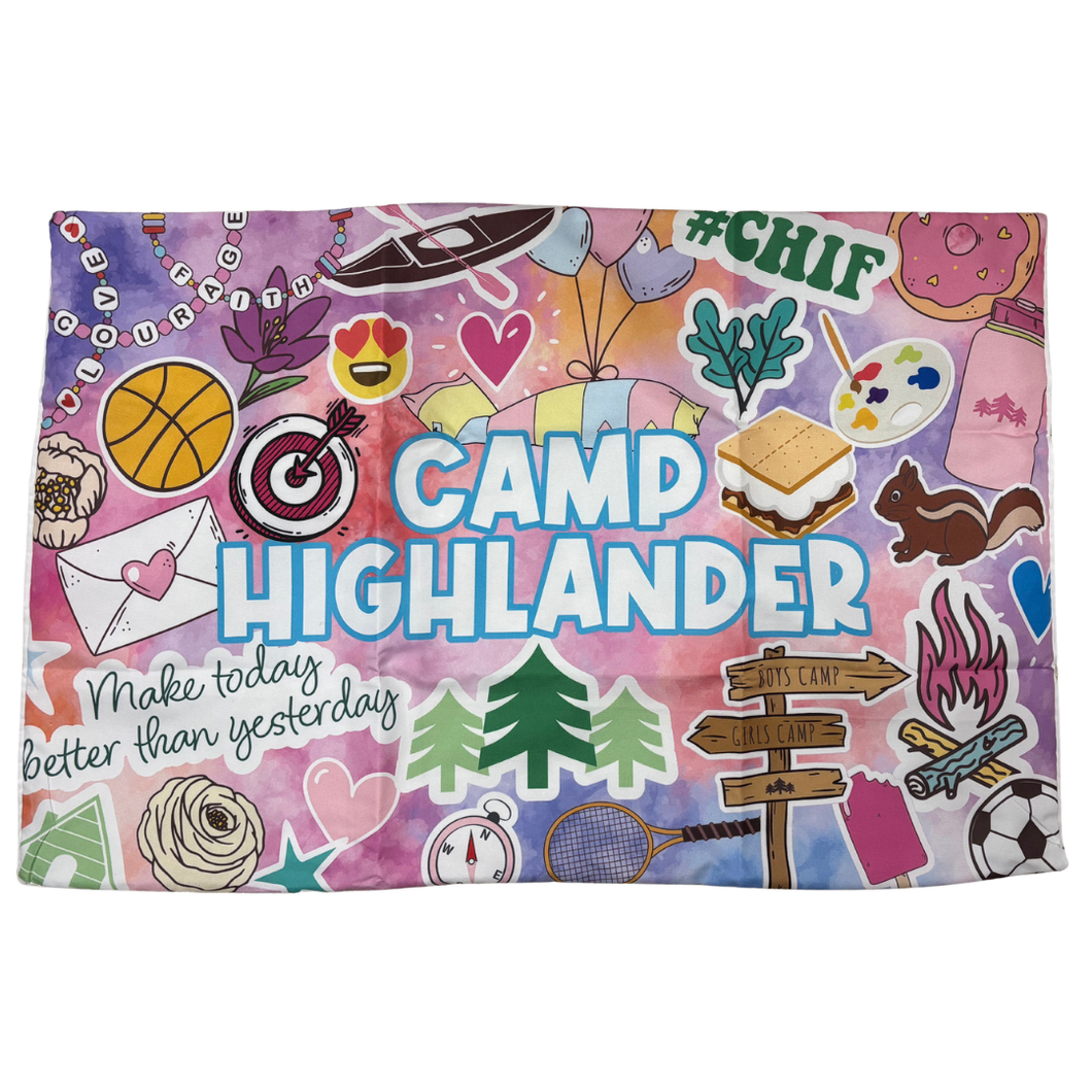 All Things Camp Pillow Case