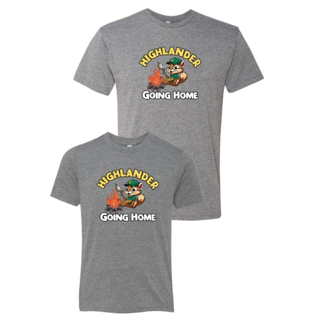 Adult CHIFY the Chipmunk Grey T-Shirt